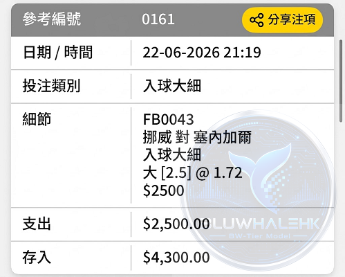 派彩真飛