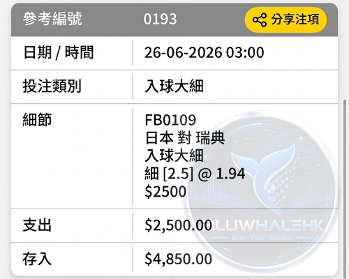 派彩真飛